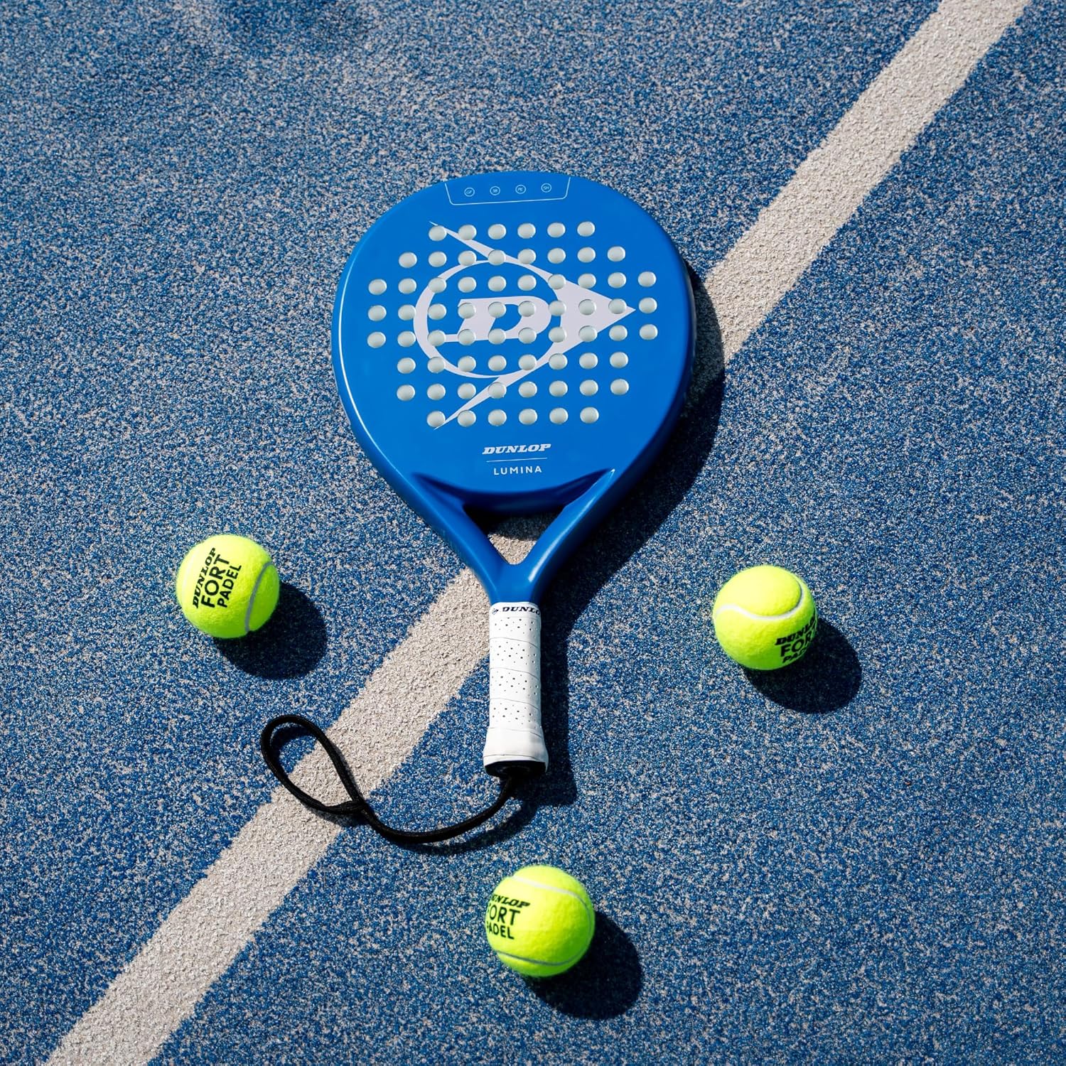 DUNLOP Padel Racket Lumina - Amazon Exclusief - Grafiet Frame,Pro EVA Core, 365g