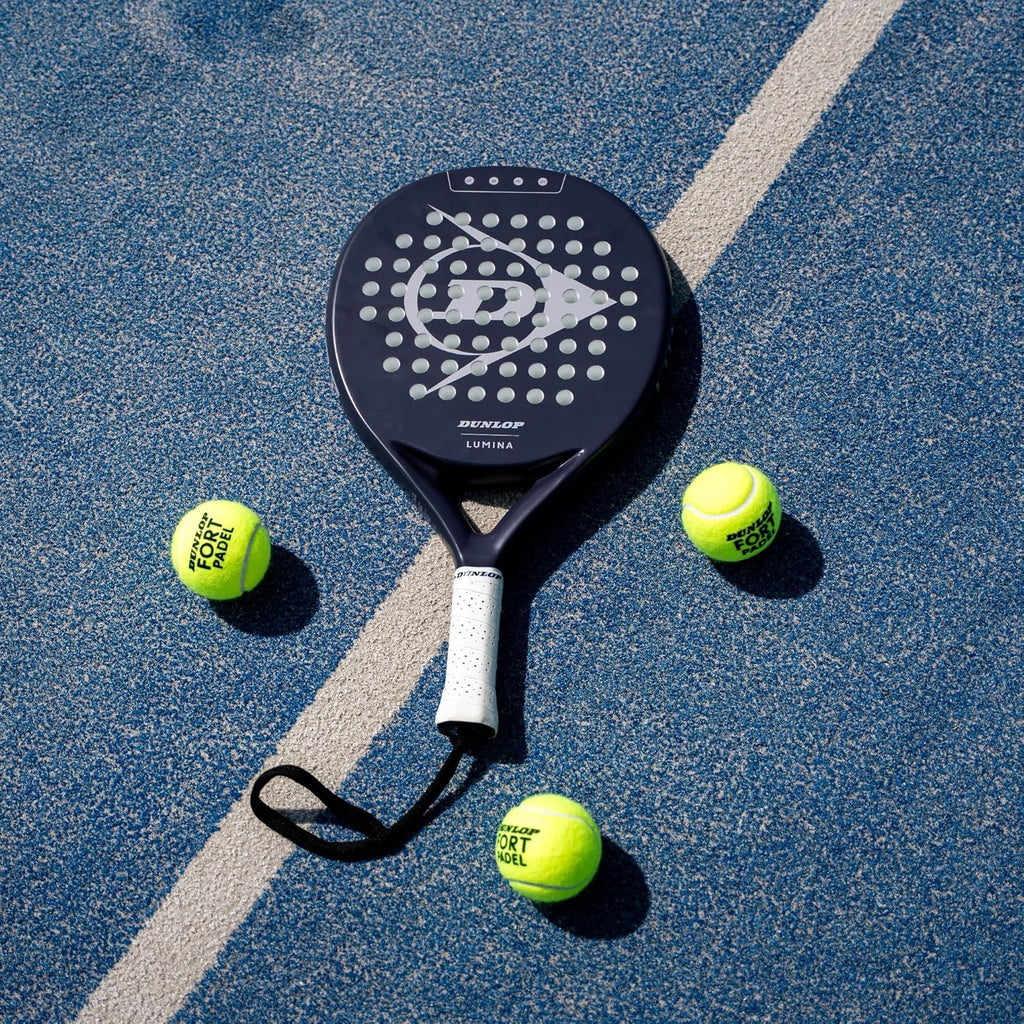 DUNLOP Padel Racket Lumina - Amazon Exclusief - Grafiet Frame,Pro EVA Core, 365g
